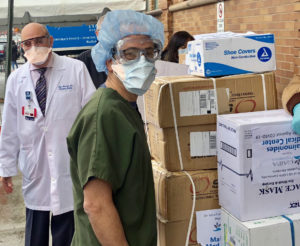 Supplies Donation to Maimonides Medical Center