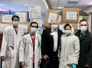 Supplies Donation to NYP Brooklyn Methodist Hospital