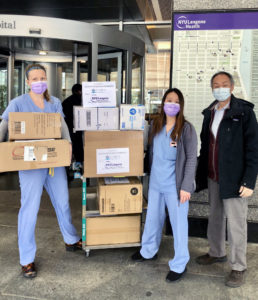 Supplies Donation to NYU Langone Health Tisch Hospital
