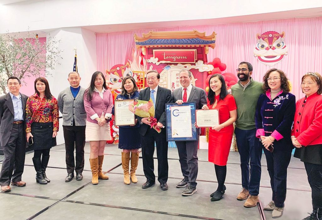 Dr. George Liu and CAIPA were honored