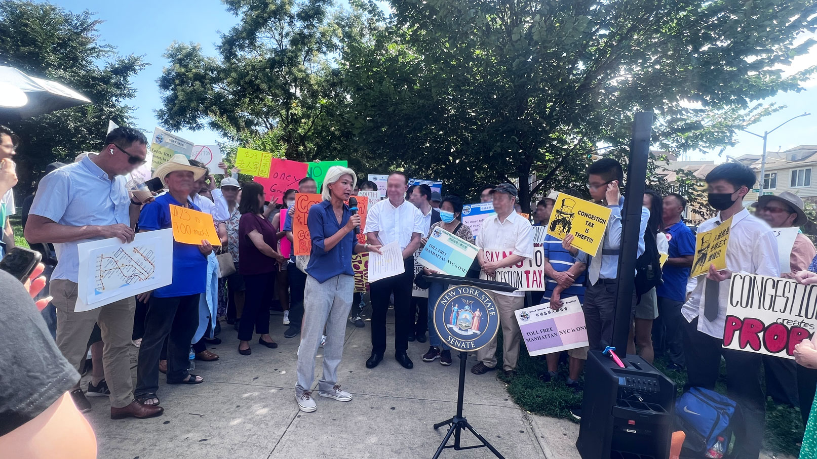 Latest News | CAIPA joined Senator Iwen Chu for Rally Against The MTA Congestion Pricing