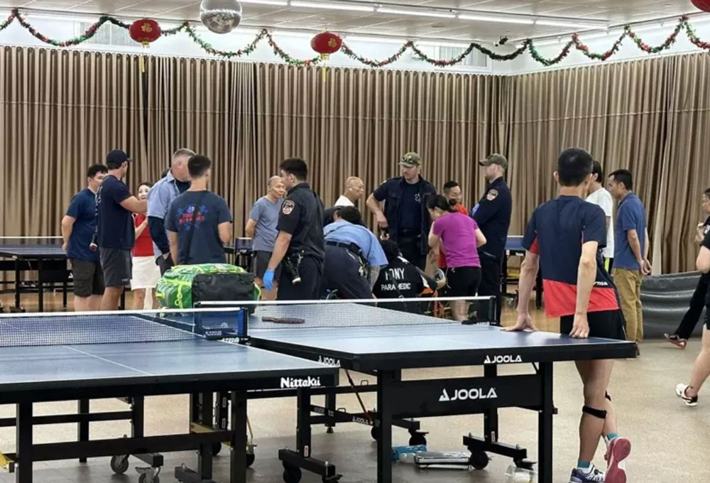 CAIPA Latest News - Man Suffers Cardiac Arrest During Ping Pong Game, Saved by CAIPA Physician 心臟驟停