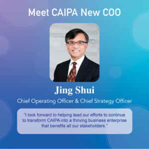 CAIPA New COO Jing Shui